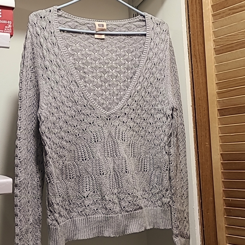 Grey Faded Glory Sweater